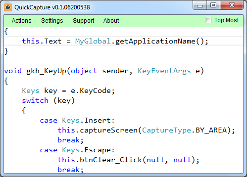 QuickCapture